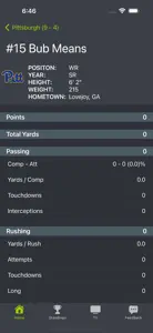 Pitt Football screenshot #7 for iPhone