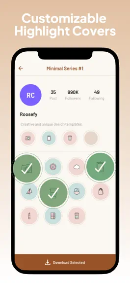 Game screenshot Highlight Covers & Story art mod apk