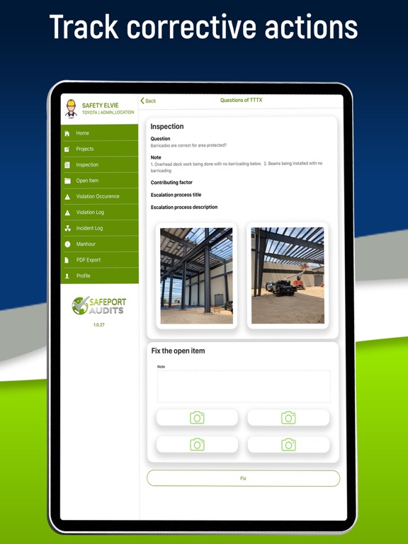 Safeport iPad screenshot 5 - Productivity app