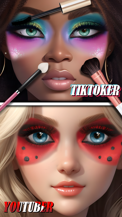 Diy Makeover ASMR makeup games Screenshot