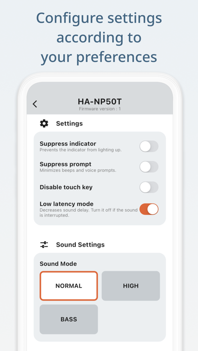 JVC Headphones Screenshot