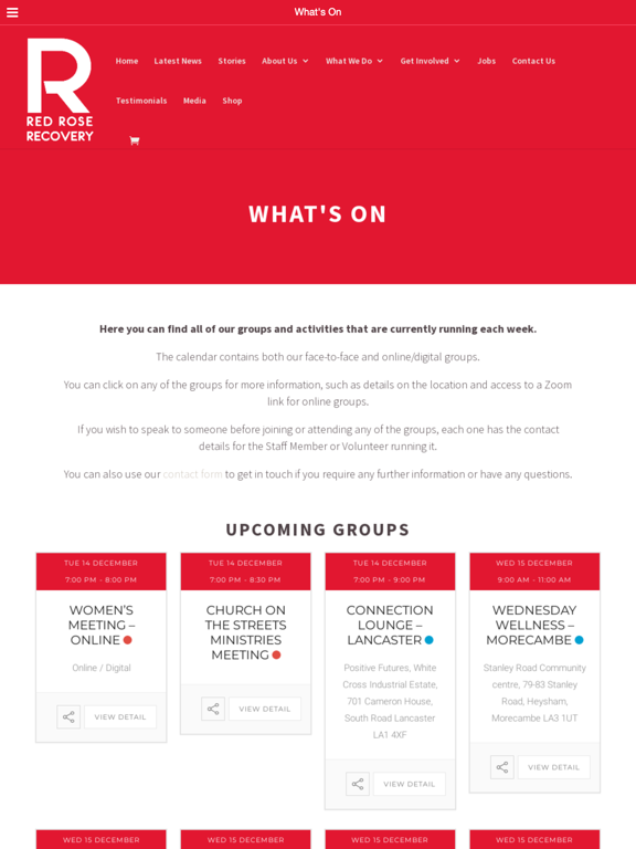 Screenshot #5 pour Red Rose Recovery App