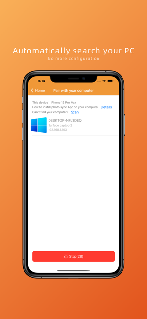 ‎PhotoSync-Backup your photos Screenshot