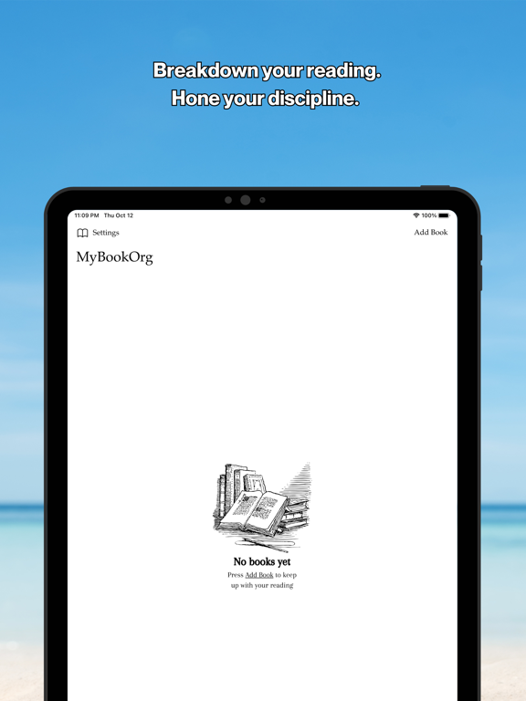 MyBookOrg iPad screenshot 2 - Book app