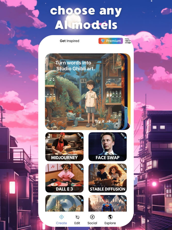 Anime AI Art Generator and Chat