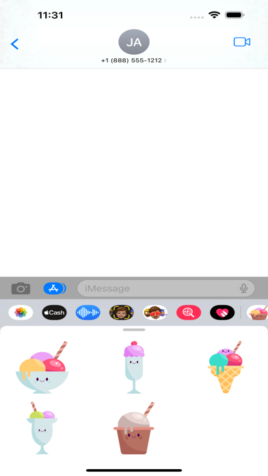 smile ice cream Screenshot
