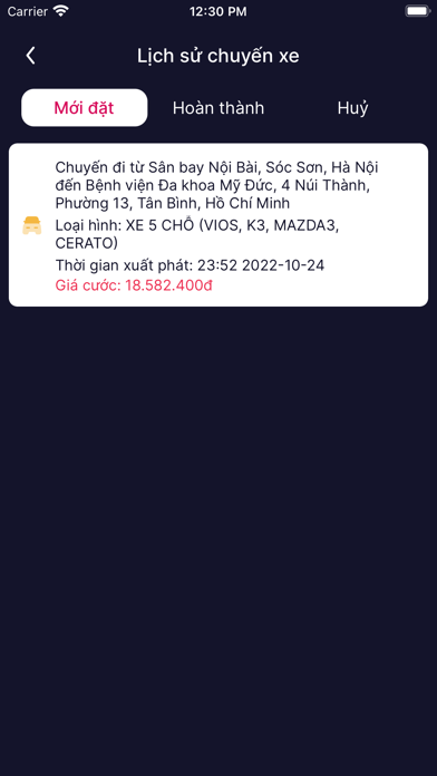 Taxi Nội Bài - Đặt xe nhanh Screenshot