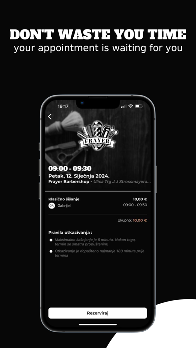 Frayer Barbershop Screenshot