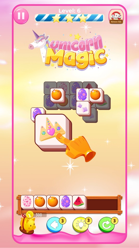 #2. Unicorn Magic: Tile Match game (iOS) By: ABDULAZIZ MUHAMMED