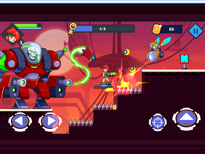 Metal Shooter Gun and Run