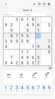 sudoku - number brain games iphone screenshot 2