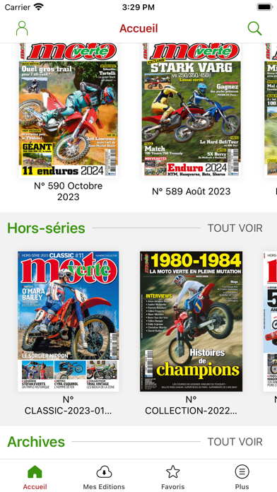 Screenshot #2 pour Moto Verte Magazine