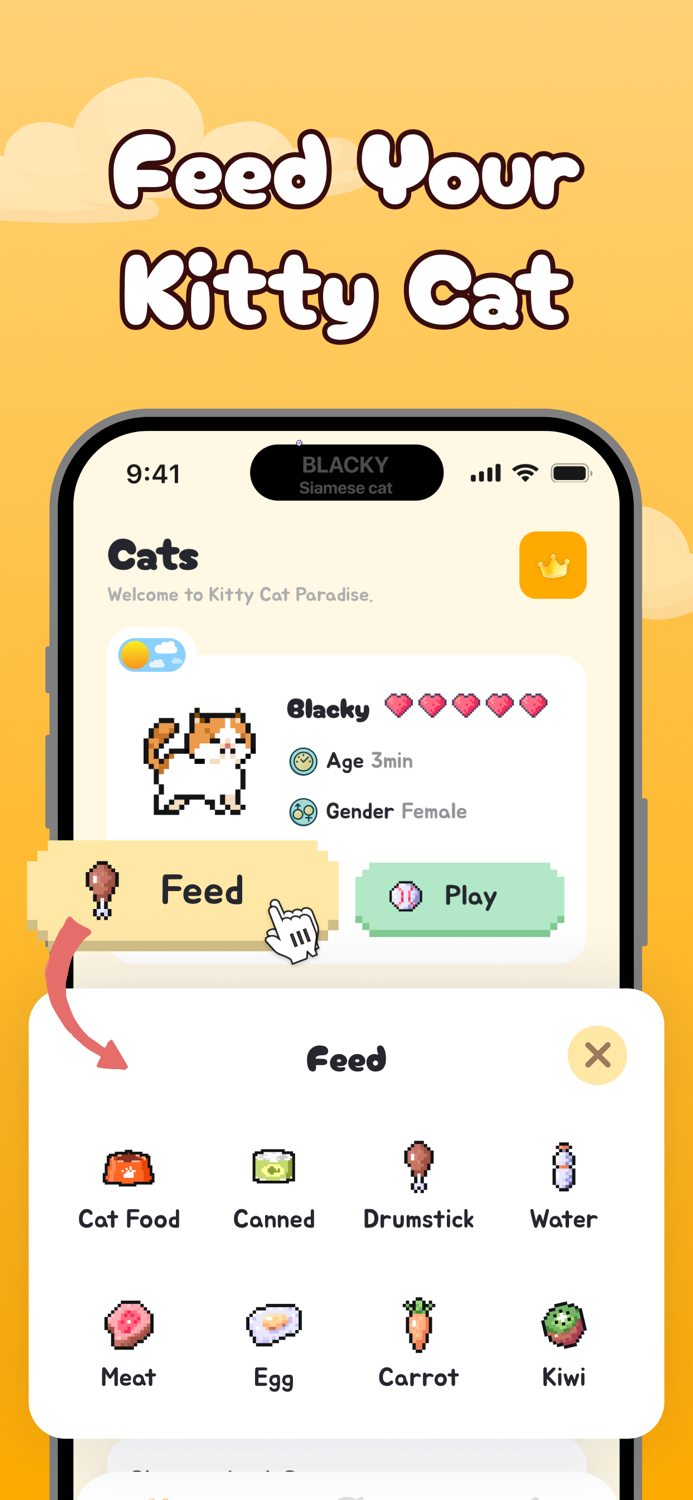 Dynamic Island Pets Meow