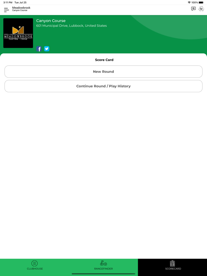 Meadowbrook Canyon Creek GC