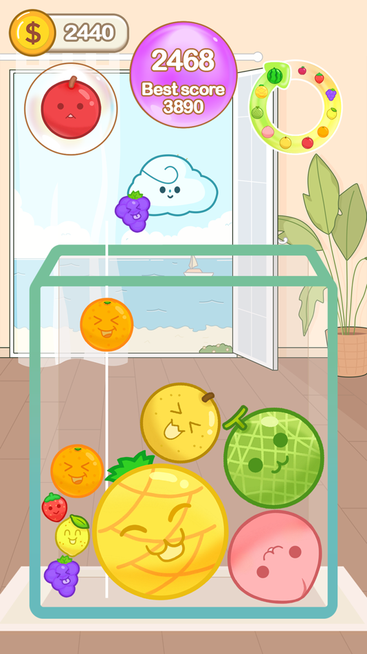 #3. Watermelon Drop - Merge Fruit (iOS) 由: THAO NGUYEN THI