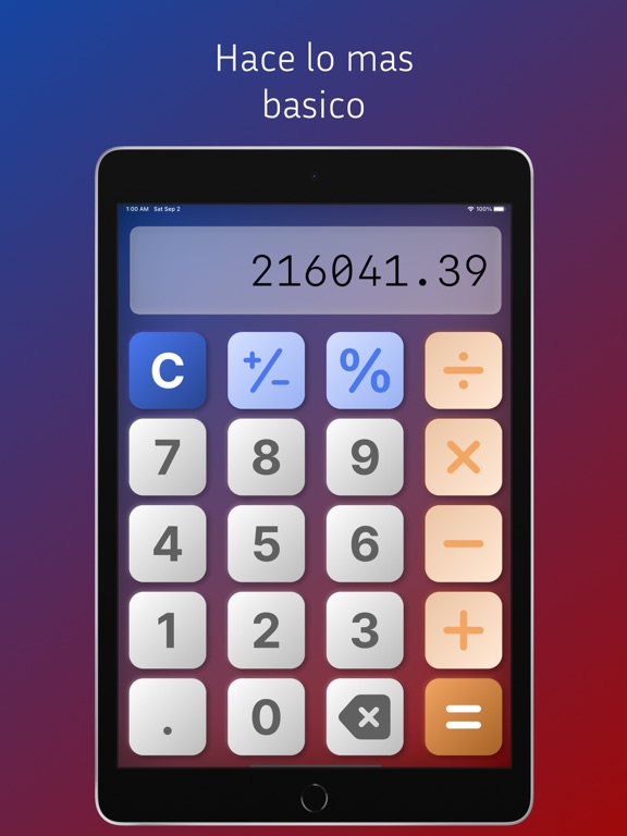 Screenshot #6 pour Calculadora Sencilla
