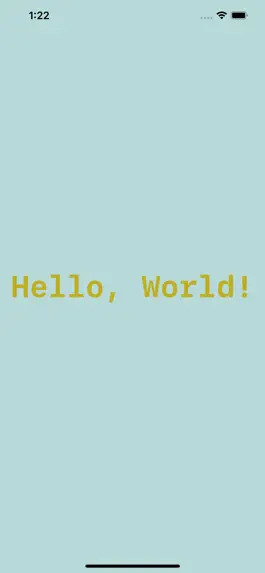 Game screenshot JustHelloWorld apk