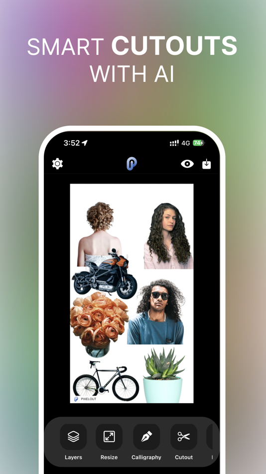#3. Pixelout - محرر صور : بكسل اوت (iOS) 由: Basel Baragabah