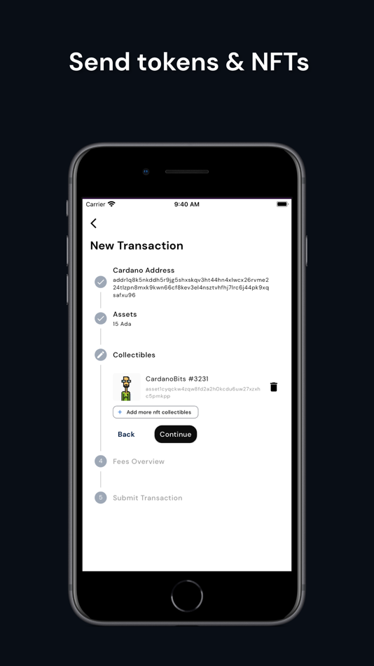 #9. VESPR: Cardano Wallet (iOS) 由: DigitalBlock Labs LTD