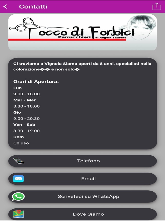 Tocco di Forbici on the App Store