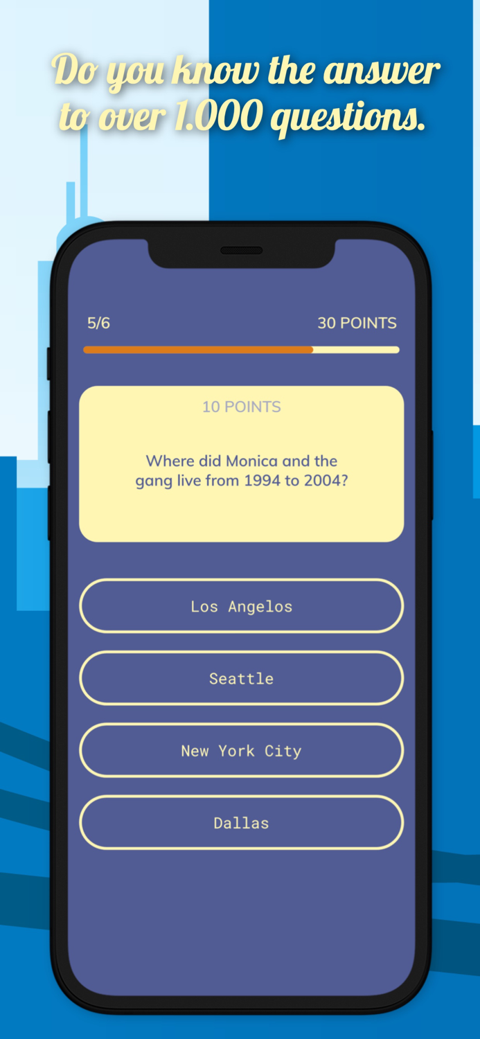 Quiz inspired by Friends