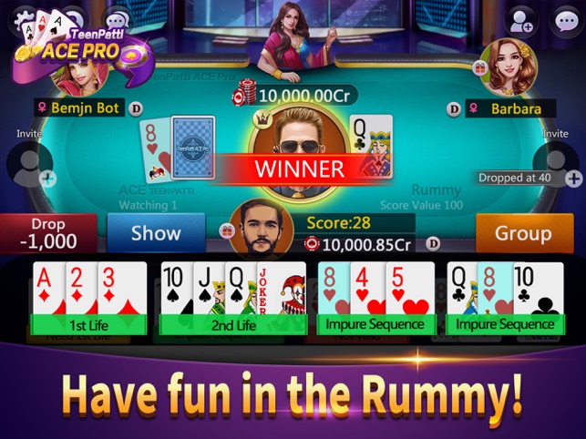 Download Teen Patti Ace - Online Game android on PC