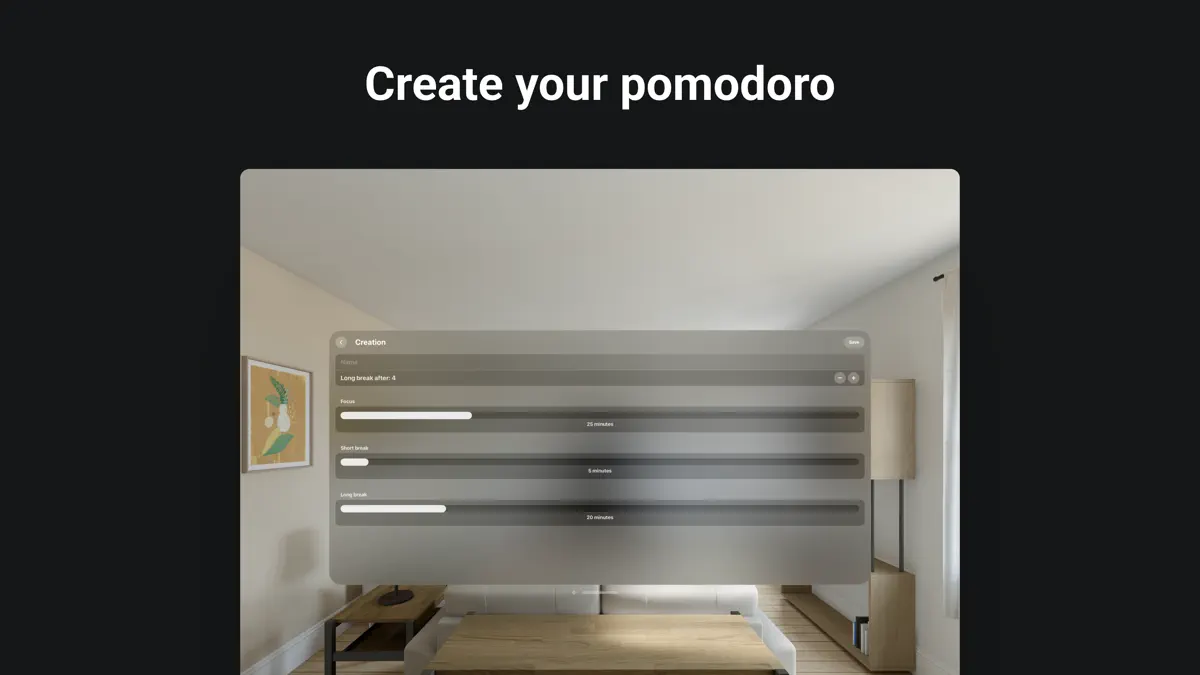Pomodoro Timer - Focus Fusion screenshot 3