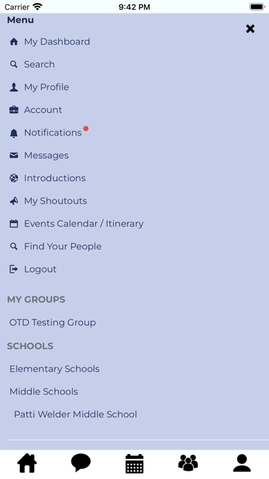 VISD Special Connections Screenshot