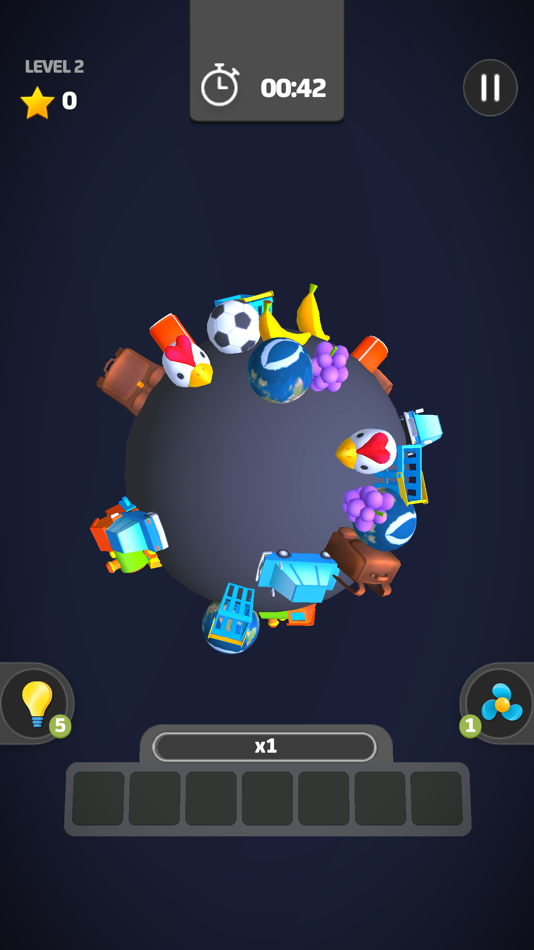 #1. Triple Match Sphere 3D (iOS) 由: MOONEE PUBLISHING LTD
