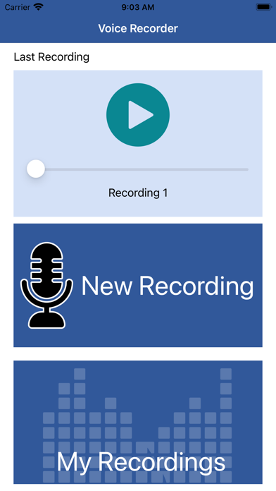 Voice Recorder Audio Effects Screenshot
