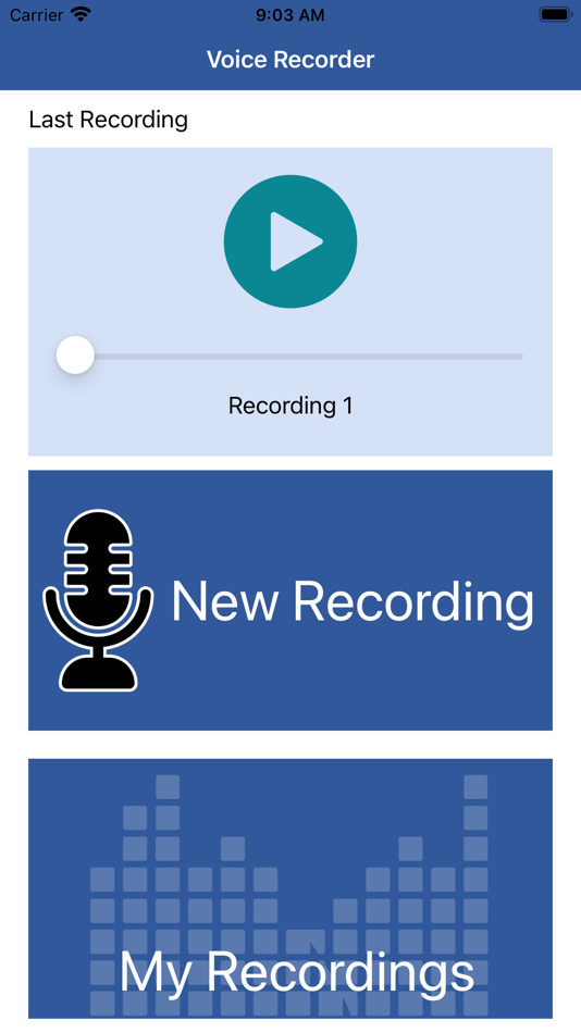 #1. Voice Recorder Audio Effects (iOS) بواسطة: KoruApps
