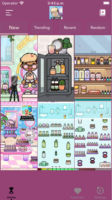 Get Glossy : Toca Lifestyle Screenshot