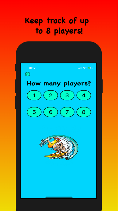Pelly's Mini Golf Scorecard Screenshot