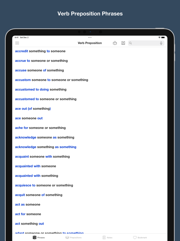 Screenshot #4 pour English Verb Preposition
