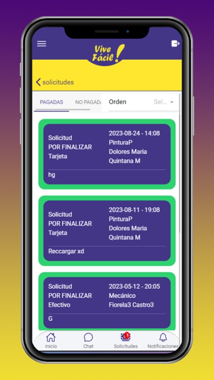 Vive Fácil Solicitante screenshot-3