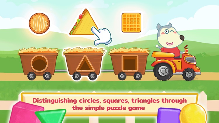 Wolfoo Learns Numbers & Shapes screenshot-0