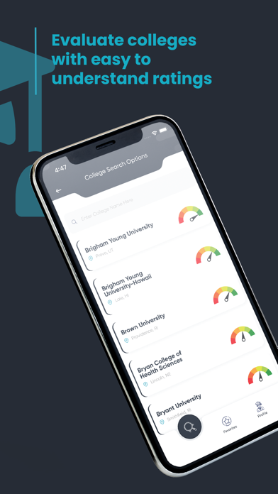Collega College Search Screenshot
