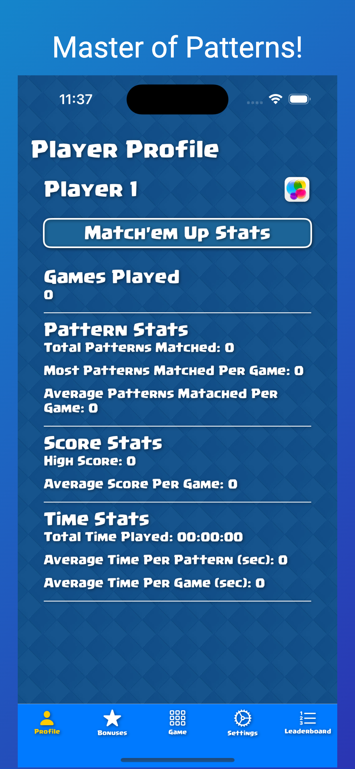 Match'em Up Brain Game!