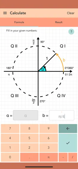 Game screenshot Unit Circle Calculator mod apk