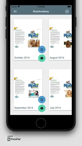 Game screenshot RotoAcademy apk