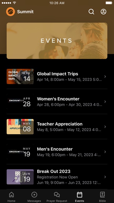 Summit Church Sparks Screenshot