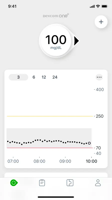 Dexcom ONE+ screenshot 1 of 6