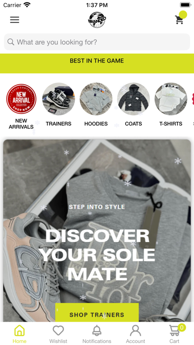 Branded Lifestyle Screenshot