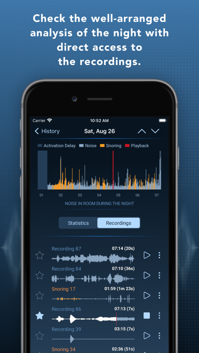 Prime Sleep Recorder Pro Screenshot