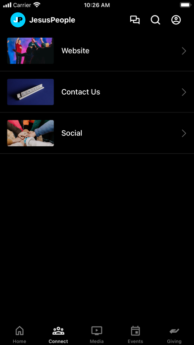 Jesus People Church Screenshot