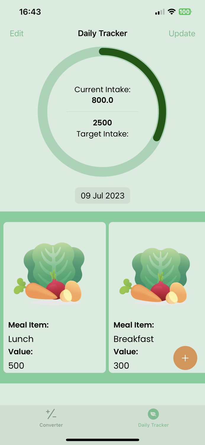Calorie Count KJ to Calorie