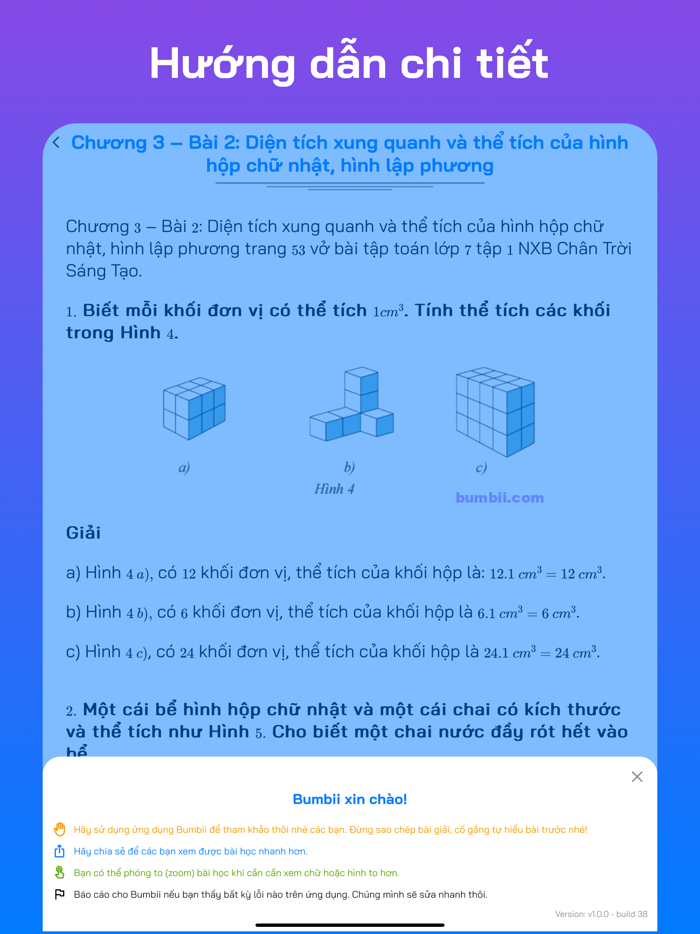 Bumbii - Giải bài tập