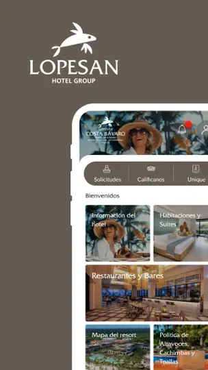 Screenshot von Lopesan Hotel Group auf dem iPhone 1
