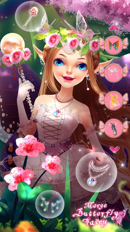 Merge Butterfly Fairy Dress Up - 1.2 - (iOS)