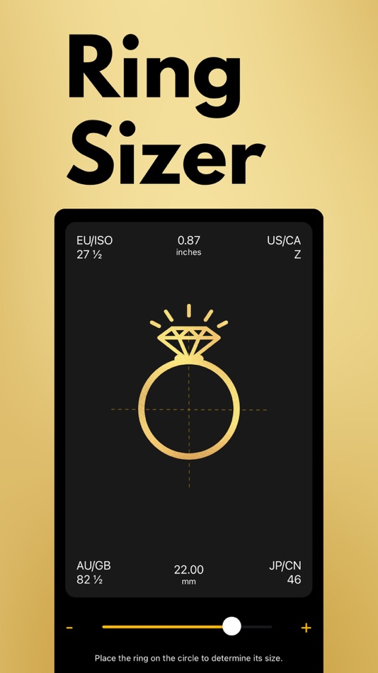 #1. Ring Sizer+ (iOS) By: Arda Sen